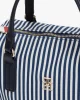 Tommy Hilfiger Kadın Kanvas Tote Mavi Çizgili Çanta