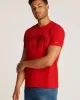 Tommy Hilfiger Logolu Erkek Kırmızı Slim Fit T-Shirt