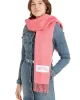 Tommy Hilfiger TJW VARSITY SCARF Kadın pembe Atkı AW0AW16997TIG