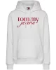 Tommy Hilfiger Kadın Logolu Örme Kapüşonlu Sweatshirt