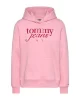 Tommy Jeans Kadın  Örme Logolu Pembe Sweatshirt