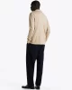 Tommy Hilfiger JACQUARD STRIPE LS REG POLO Erkek mavi Kazak MW0MW39022RBT