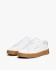 Tommy Hilfiger TH COURT LTH DETAIL ESS Erkek Beyaz Sneaker FM0FM0536705O