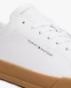 Tommy Hilfiger TH COURT LTH DETAIL ESS Erkek Beyaz Sneaker FM0FM0536705O