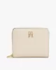 Tommy Hilfiger TH DISTINCT MED ZA Kadın Bej Cüzdan AW0AW17473ACI
