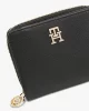 Tommy Hilfiger TH DISTINCT MED ZA Kadın Siyah Cüzdan AW0AW17473BDS
