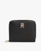 Tommy Hilfiger TH DISTINCT MED ZA Kadın Siyah Cüzdan AW0AW17473BDS