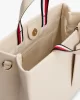 Tommy Hilfiger TH ESTABLISHED MED SHOPPER Kadın Bej Çanta AW0AW17508ACI