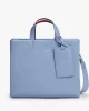 Tommy Hilfiger TH ESTABLISHED MED SHOPPER Kadın Mavi Çanta AW0AW17508C2B