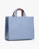 Tommy Hilfiger TH ESTABLISHED MED SHOPPER Kadın Mavi Çanta AW0AW17508C2B