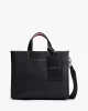 Tommy Hilfiger TH ESTABLISHED MED SHOPPER Kadın Siyah Çanta AW0AW17508BDS
