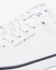 Tommy Hilfiger TH HI VULC CORE LOW II MESH Erkek Beyaz Sneaker FM0FM05513YBS
