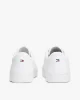 Tommy Hilfiger TH HI VULC CORE LOW LTH II ESS Erkek Beyaz Sneaker FM0FM05511YBS