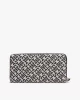 Tommy Hilfiger TH JACQUARD LRG ZA Kadın Mavi Cüzdan AW0AW17478DW6