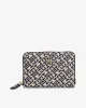 Tommy Hilfiger TH JACQUARD MED ZA Kadın Mavi Cüzdan AW0AW17479DW6