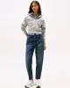 Tommy Jeans MOM JEAN UH TPR AI5167 Kadın koyu mavi Jeans DW0DW195801BJ