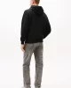 Tommy Jeans Dna Graphics Erkek Siyah Kapüşonlu Sweatshirt DM0DM22144BDS