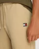 Tommy Jeans TJM REG BADGE SWEATPANT Erkek BEJ Eşofman Altı DM0DM20276ACT