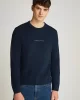 Tommy Jeans Erkek Lacivert Kazak