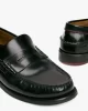 Tommy Hilfiger CLASSIC HILFIGER LEATHER LOAFER Erkek siyah Loafer FM0FM05362BDS