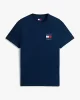 Tommy Jeans Erkek Sırtı Bayrak Baskılı Mavi T-shirt DM0DM21910C1G