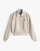 Tommy Jeans TJW CRP LW WOOL VARSITY JACKET Kadın bej Ceket DW0DW20165ACG