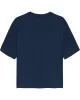 Tommy Jeans Kadın Bol Kesim Armalı Mavi T-shirt DW0DW22202C1G