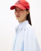 Tommy Jeans Kadın Çizgili Kısa Poplin Mavi Gömlek DW0DW214000BC