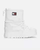 Tommy Jeans TJW HYBRID BOOT Kadın BEYAZ Bot EN0EN02601YBL
