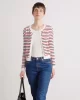 Tommy Jeans Kadın Klasik Bisiklet Yaka Beyaz Kazak DW0DW209760FG