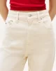 Tommy Jeans Kadın Layla Yüksek Bel Dar Paça Bej Pantolon DW0DW20997ACH