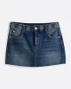 Tommy Jeans STUDDED DENIM MINI SKIRT AI9057 Kadın mavi Etek DW0DW198751BK