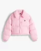 Tommy Hilfiger Kadın Pembe Şişme Mont