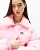Tommy Hilfiger Kadın Pembe Şişme Mont
