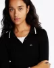 Tommy Hilfiger Kadın Siyah Midi Polo Elbise
