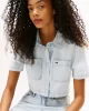 Tommy Jeans Lightweight Denim Kadın Denim Gömlek DW0DW210721AB
