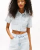 Tommy Jeans Lightweight Denim Kadın Denim Gömlek DW0DW210721AB