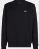 Tommy Hilfiger  Erkek  Siyah Logolu  Kazak