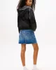 Tommy Jeans Script Kadın Siyah Yağmurluk  DW0DW20952BDS