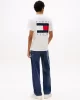 Tommy Jeans TJM REG FLAG GRAPH BCKPRNT T EXT Erkek Beyaz T-shirt DM0DM21910YBL