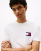 Tommy Jeans TJM REG FLAG GRAPH BCKPRNT T EXT Erkek Beyaz T-shirt DM0DM21910YBL