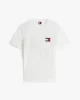Tommy Jeans TJM REG FLAG GRAPH BCKPRNT T EXT Erkek Beyaz T-shirt DM0DM21910YBL