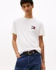 Tommy Jeans TJM REG FLAG GRAPH BCKPRNT T EXT Erkek Beyaz T-shirt DM0DM21910YBL