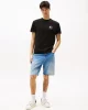 Tommy Jeans TJM REG FLAG GRAPH BCKPRNT T EXT Erkek Siyah T-shirt DM0DM21910BDS