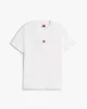 Tommy Jeans TJM REG FLAG LINEAR SS TEE EXT Erkek Beyaz T-shirt DM0DM21911YBL