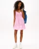 Tommy Jeans TJW BRODERIE ANGLAISE DRESS Kadın Pembe Elbise DW0DW21165U06