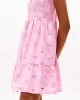Tommy Jeans TJW BRODERIE ANGLAISE DRESS Kadın Pembe Elbise DW0DW21165U06
