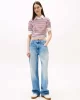 Tommy Jeans TJW ESSENTIAL SS SWEATER Kadın Beyaz Kazak DW0DW193360FG