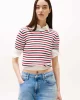 Tommy Jeans TJW ESSENTIAL SS SWEATER Kadın Beyaz Kazak DW0DW193360FG
