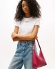 Tommy Jeans TJW MUST SHOULDER BAG Kadın Kırmızı Omuz Çantası AW0AW17548XJ9